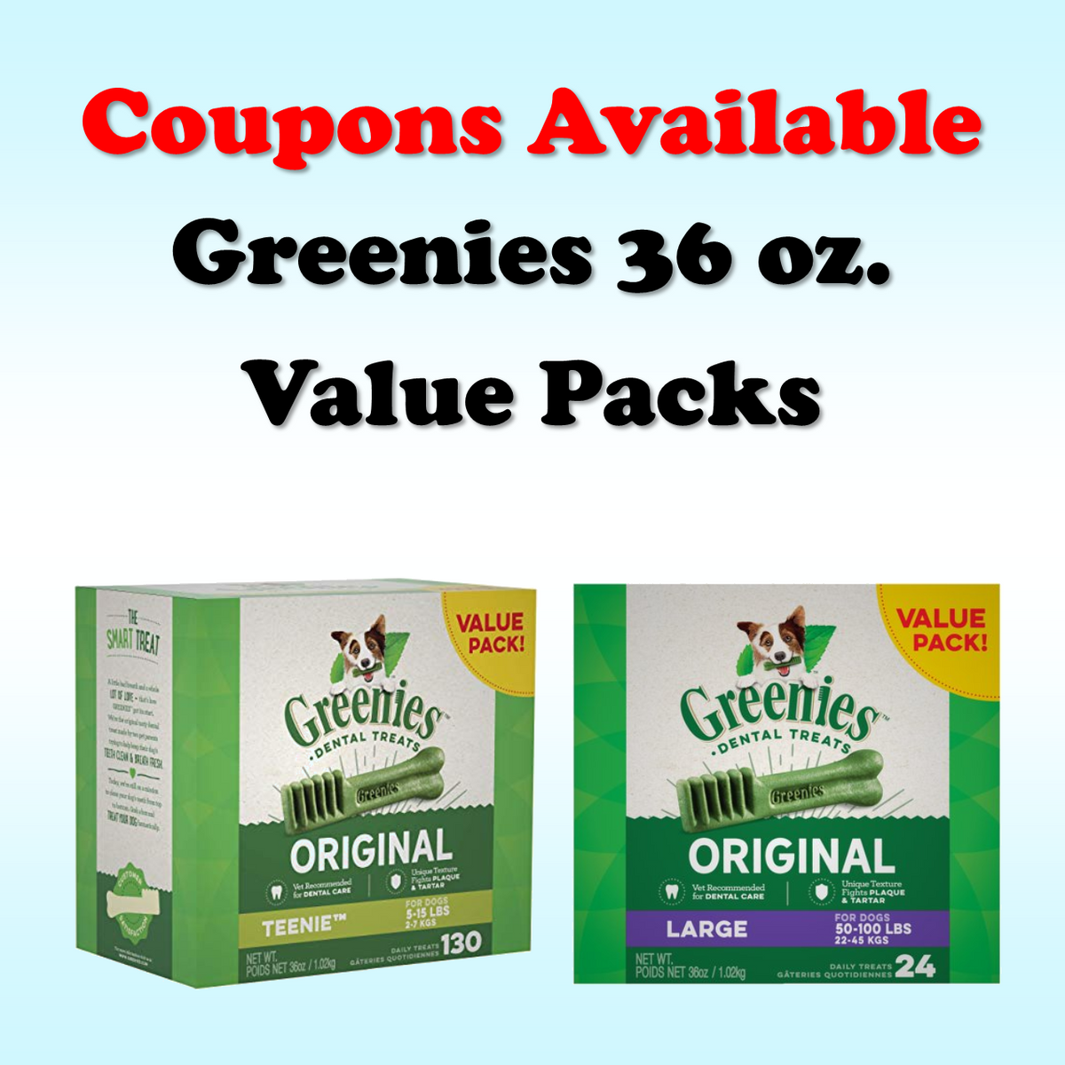 Greenies 36 oz top