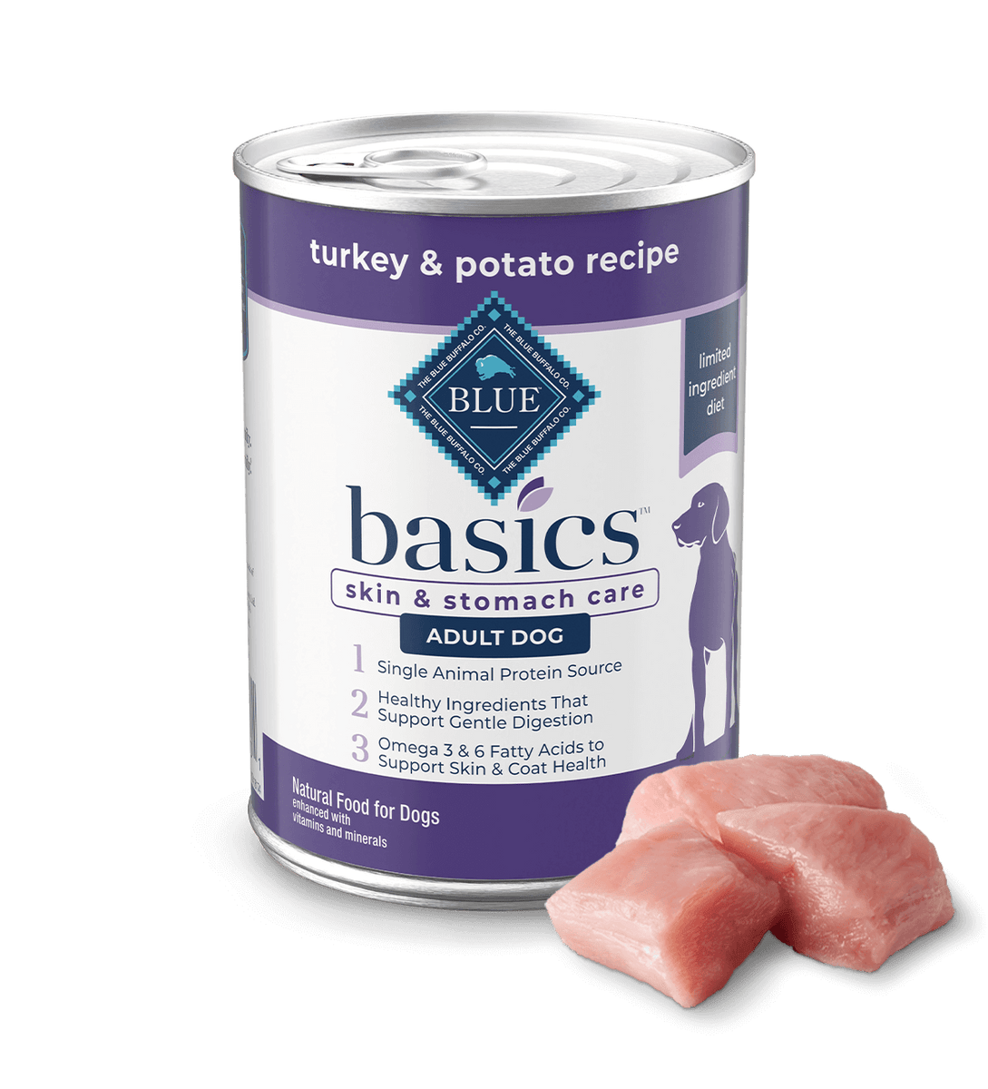 Blue basics canned dog food best sale