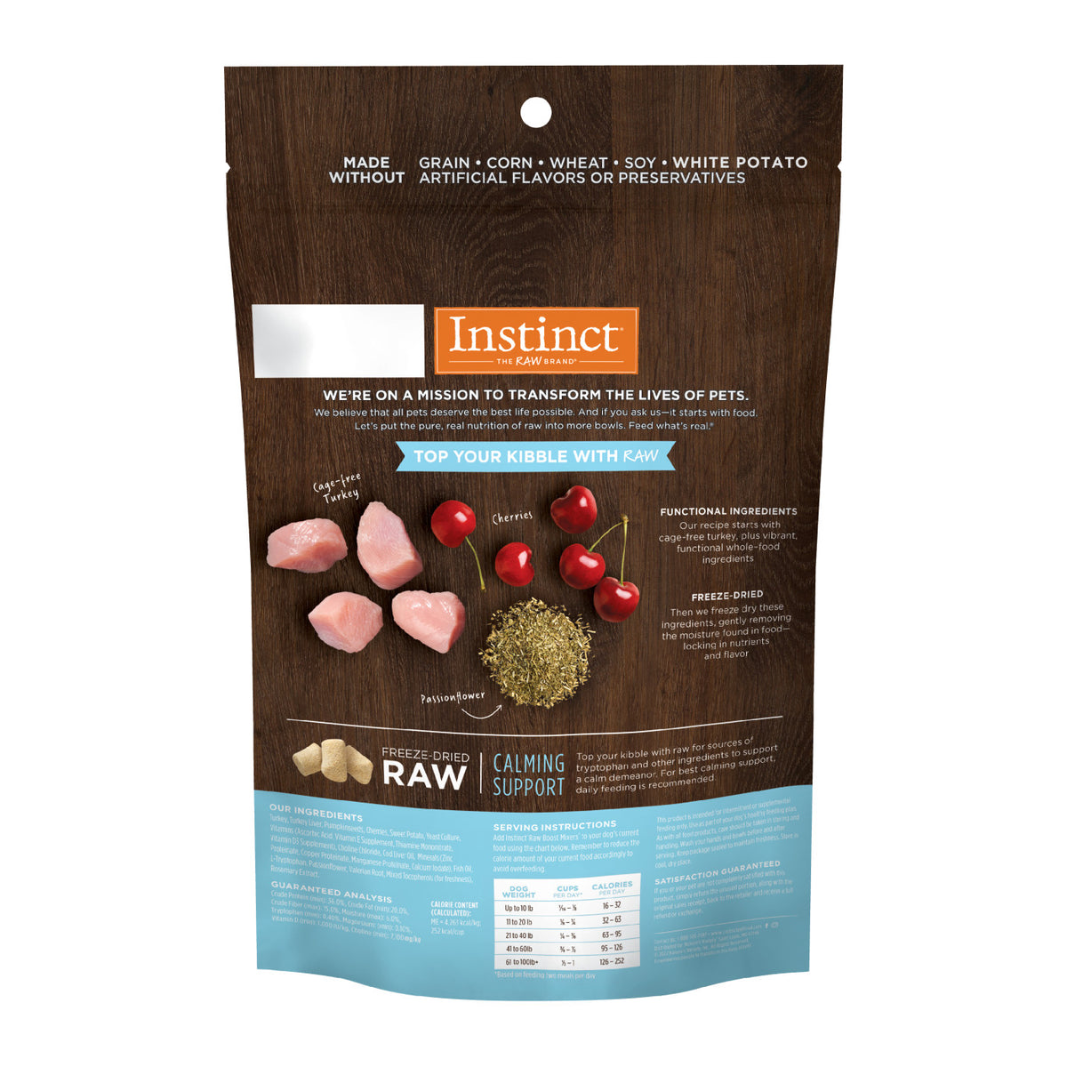 Nature s Variety Instinct Raw Boost Mixers Gut Health Free NJ