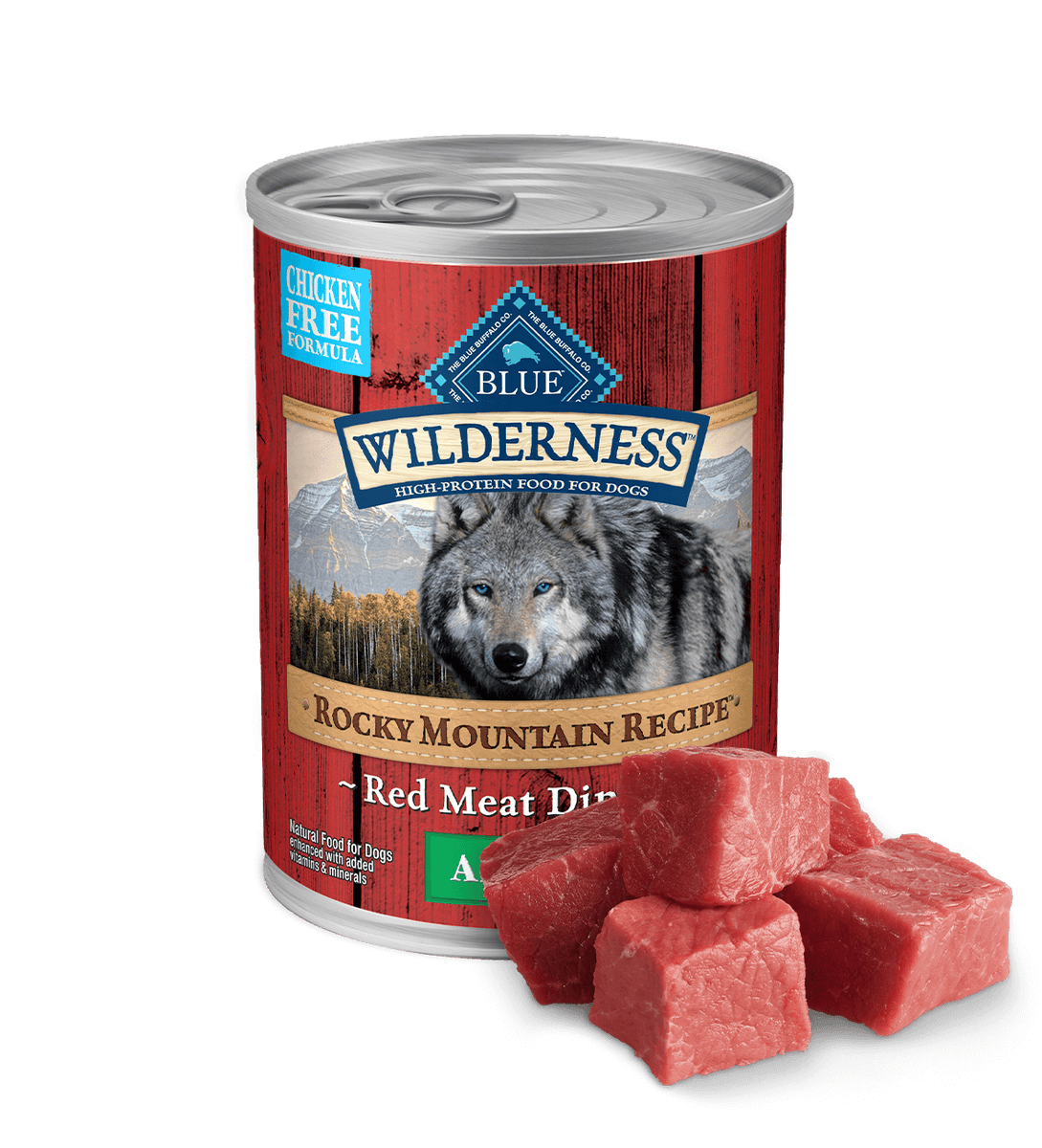 Blue Buffalo Wilderness Rocky Mountain Recipe Red Meat Free NJ