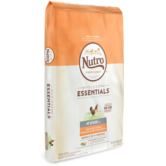 Nutro Natural Choice Senior Chicken Brown Rice Recipe Dry Dog Food