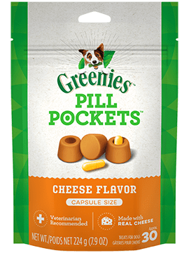 Greenies Pill Pockets Cheese Flavor Capsule for Dogs