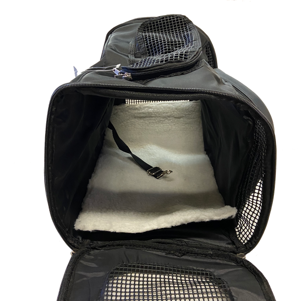 UK9 Wyoming Black Pet Carrier
