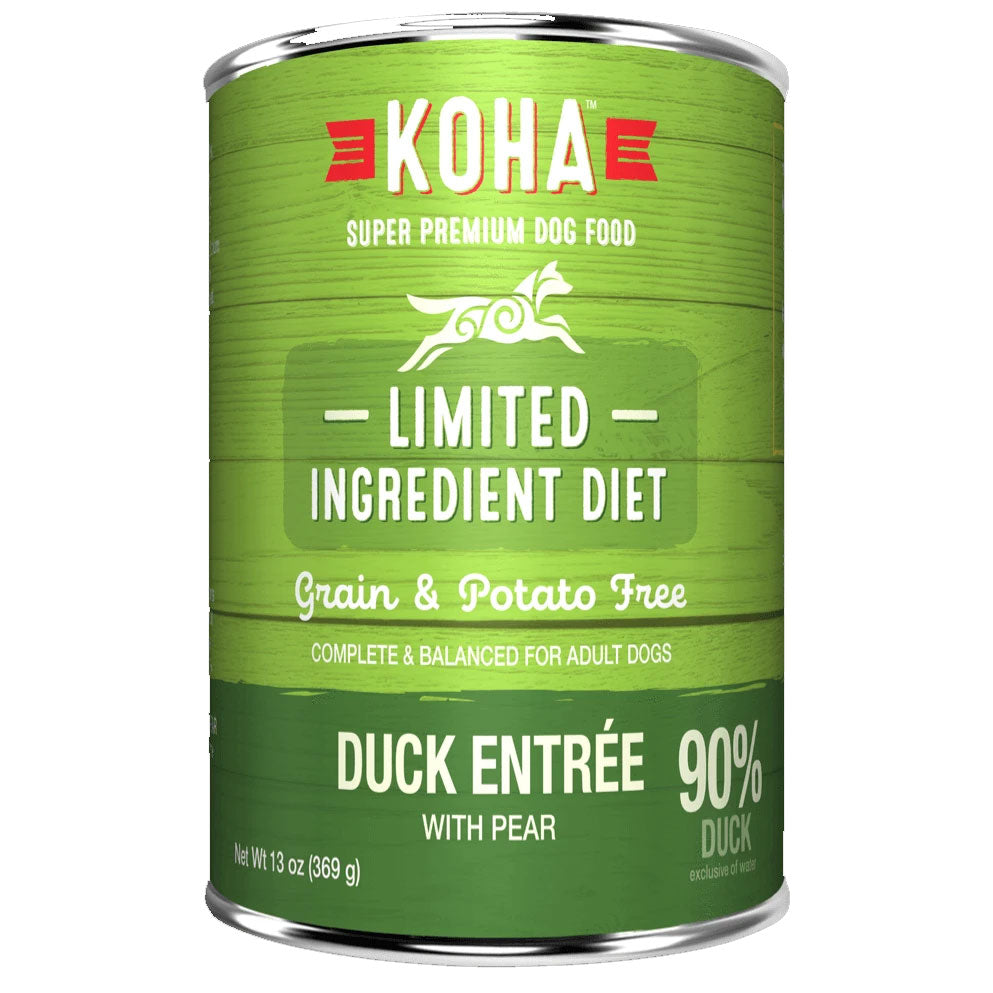 KOHA LID GrainFree 90 Duck Entree Wet Dog Food
