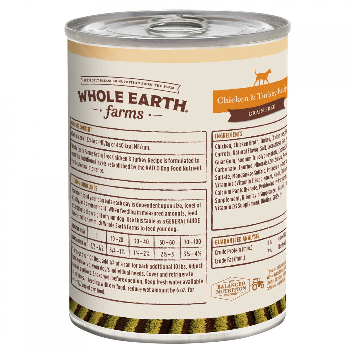 Whole earth grain sales free puppy food
