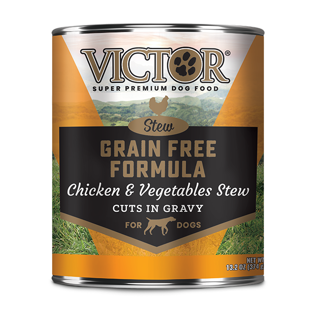 Victor Grain Free Formula Chicken & Vegetables Cuts Gravy Wet Dog Food