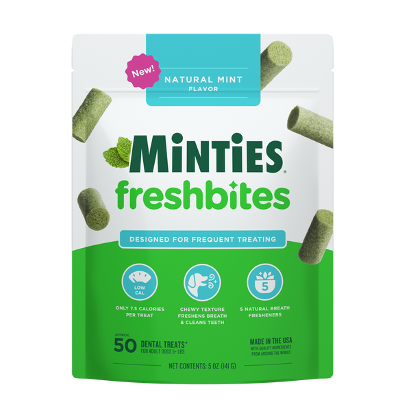 Minties FreshBites Dental Dog Treats