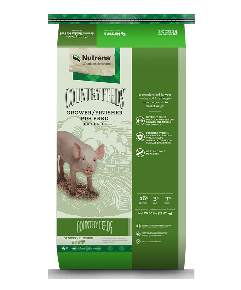 Nutrena Country Feeds Grow N Finish Pig Pellets