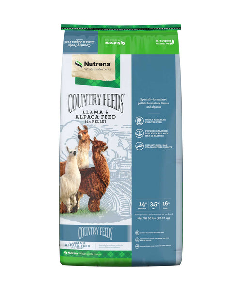 Nutrena Country Feeds Llama & Alpaca Feed bag
