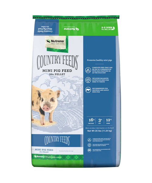 Nutrena Country Feeds Mini Pig Feed bag