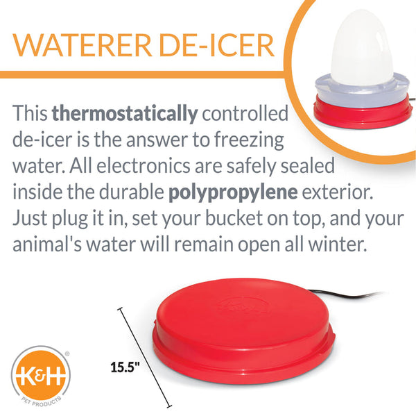 K&H Universal Waterer Deicer Base, additional view 2