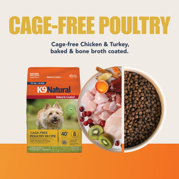 K9 Natural Baked & Coated Dry Dog Food 3.5 lb, additional view 4