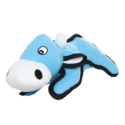 VIP Tuffy® Barnyard Cow Dog Toy