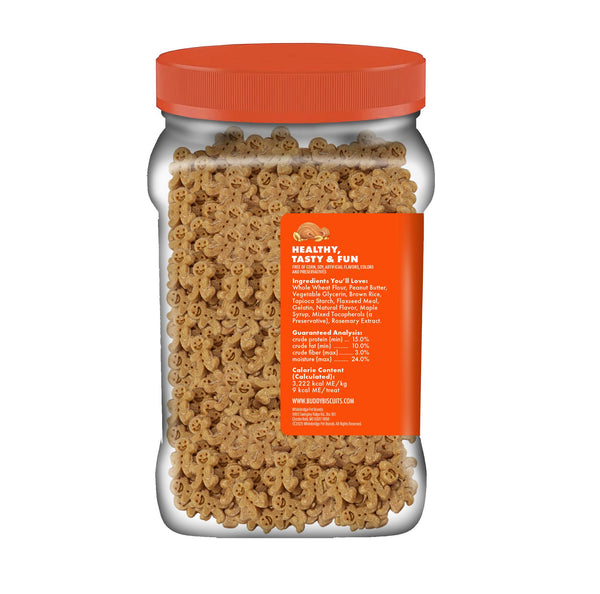 Buddy Biscuits Softies Peanut Butter Dog Treats Jar, additional view 1