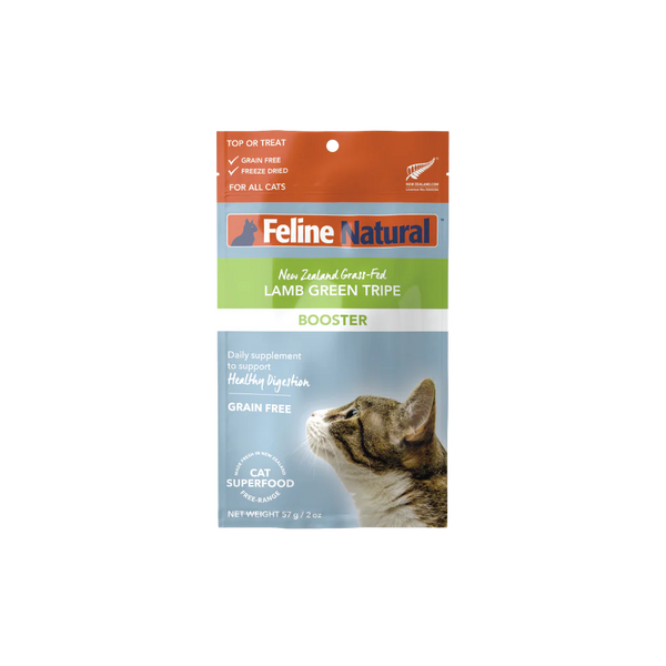 Feline Natural Lamb Green Tripe Freeze-Dried Booster