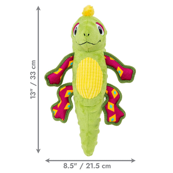 KONG Tropics Rattlez Iguana Dog Toy, additional view 2