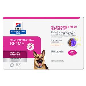 Hill's Prescription Diet Gastrointestinal Biome Digestive/Fiber Care Chicken & Vegetable Stew Wet Dog Food