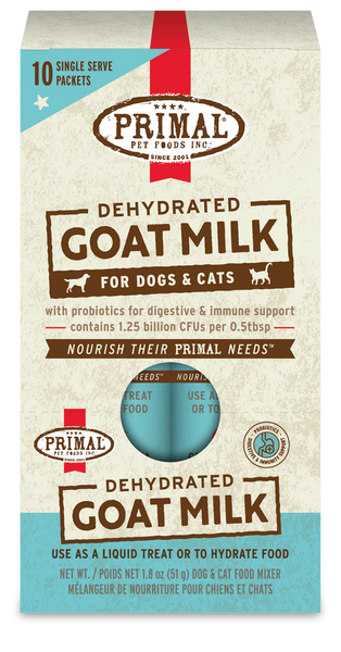Primal Dehydrated Goat Milk for Cats & Dogs