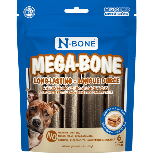 N-Bone Mega-Bone Long-Lasting Dog Chew, additional view 3