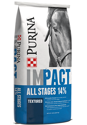 Purina Impact All Stages 14% Textured Horse Feed, additional view 2