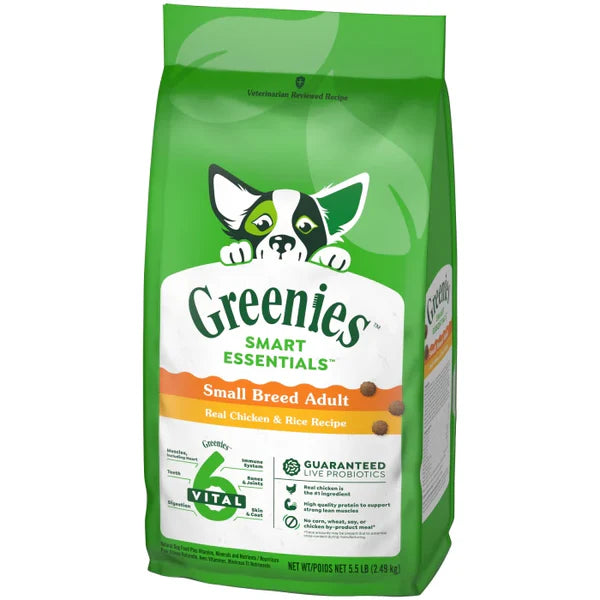 Greenies Smart Essentials Small Breed Adult Chicken & Rice Dry Dog Food