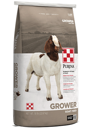 Purina Goat Grower 16 Plus Up Goat Feed 50 lb bag