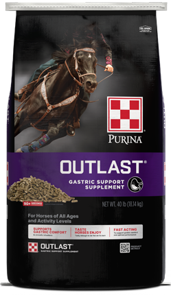 Purina Outlast Gastric Support Horse Supplement 40 lb bag
