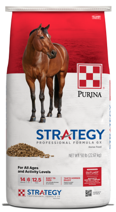 Purina Strategy Professional Formula GX Horse Feed 50 lb bag