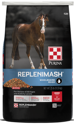 Purina RepleniMash horse mash 25 lb bag