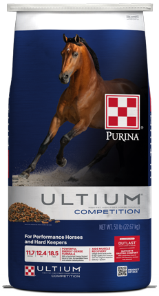 Purina Ultium Competition Horse Formula 50 lb bag