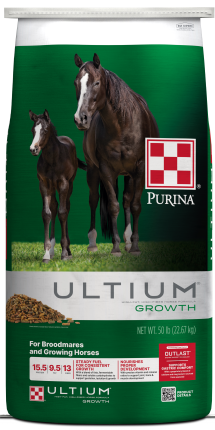 Purina Ultium Growth Horse Formula 50 lb bag