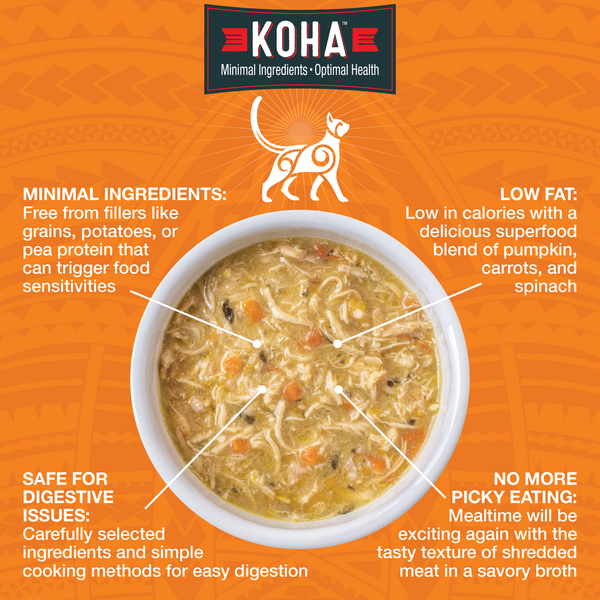 KOHA Pure Shreds Grain Free Wet Cat Food 5.5 oz, Case of 12, additional view 4