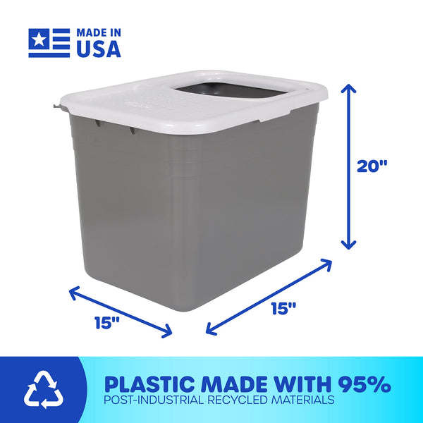 Petmate Top Entry Litter Box, additional view 1