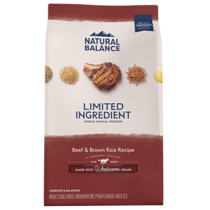 Natural Balance L.I.D. Limited Ingredient Diets Beef & Brown Rice Formula Dry Dog Food