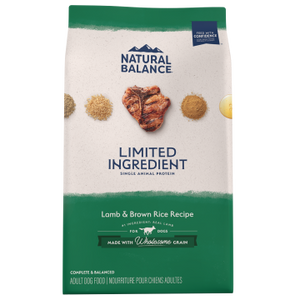 Natural Balance L.I.D. Limited Ingredient Diets Lamb & Brown Rice Formula Dry Dog Food