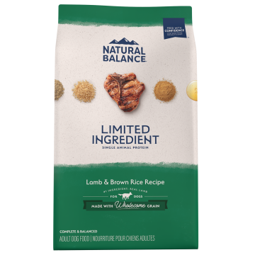 Natural Balance L.I.D. Limited Ingredient Diets Lamb & Brown Rice Formula Dry Dog Food