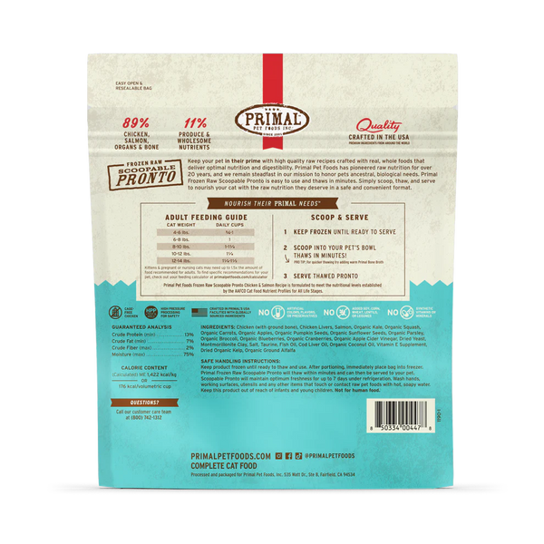 Primal Nuggets Chicken & Salmon Freeze-Dried Cat Food