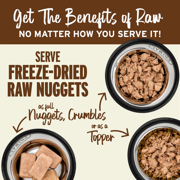 Primal Nuggets Beef & Salmon Freeze-Dried Cat Food