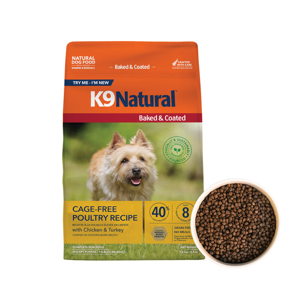 K9 Natural Baked & Coated Dry Dog Food 3.5 lb, additional view 3