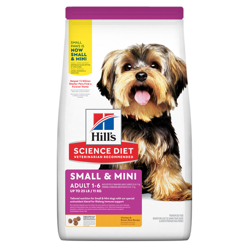 Science Diet Adult Small and Mini Chicken & Brown Rice Recipe Dry Dog Food