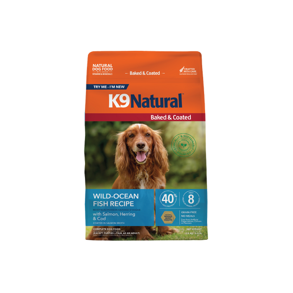 K9 Natural Baked & Coated Dry Dog Food 3.5 lb, additional view 2
