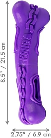 Kong Squeezz Flex Bone Dog Toy
