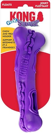 Kong Squeezz Flex Bone Dog Toy