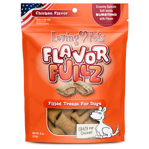 Loving Pets Flavorfullz Chicken Dog Treat