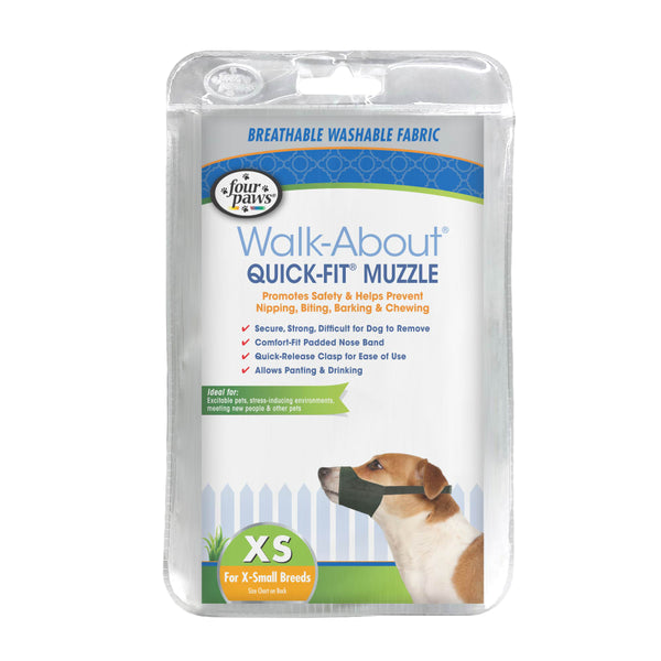 Four Paws Walk-About Quick-Fit Dog Muzzle