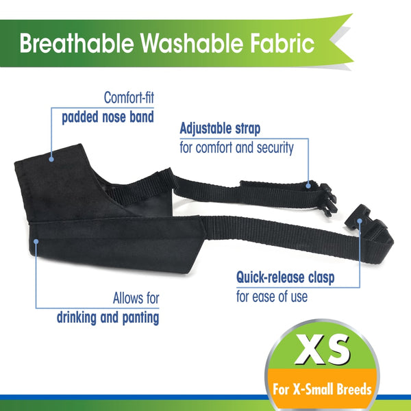 Four Paws Walk-About Quick-Fit Dog Muzzle, additional view 1