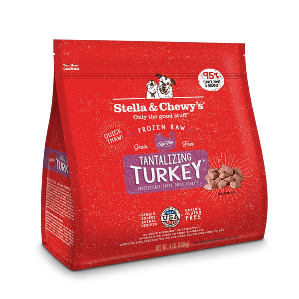 Stella & Chewy's Tantalizing Turkey Frozen Raw Dinner Morsels Dog Food