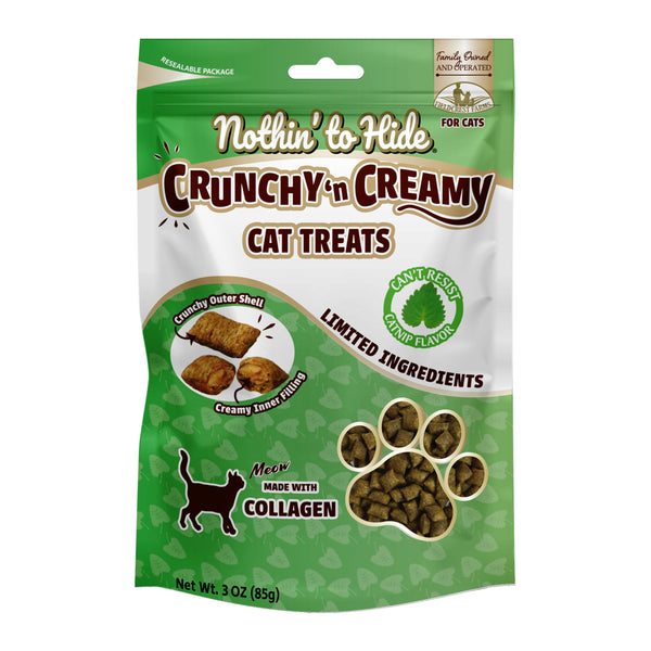 Nothin' to Hide Collagen Cat Treats, Catnip, additional view 1