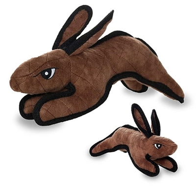 VIP Tuffy® Barnyard Junior - Brown Rabbit Dog Toy