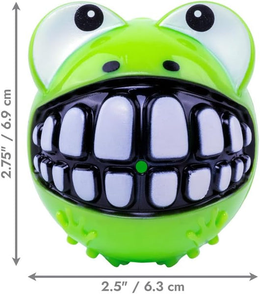 KONG Grinz Frog Dog Toy
